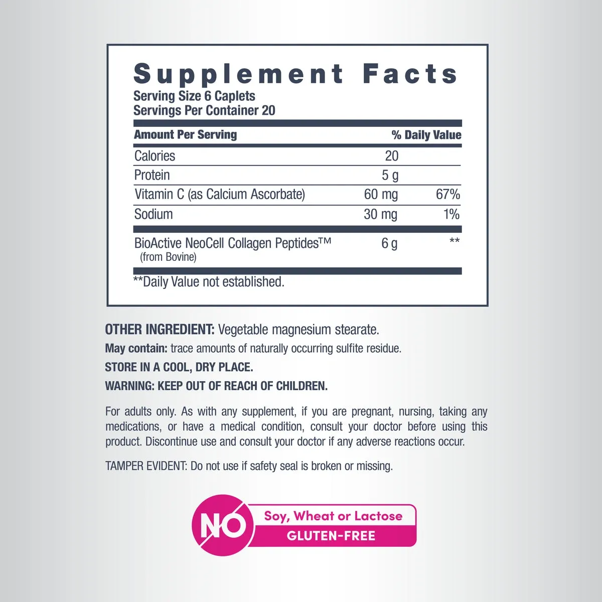 NeoCell Grassfed Collagen Peptides