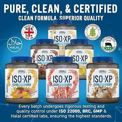 Applied Nutrition ISO-XP Whey Protein Isolate 1.8kg (72 Servings)
