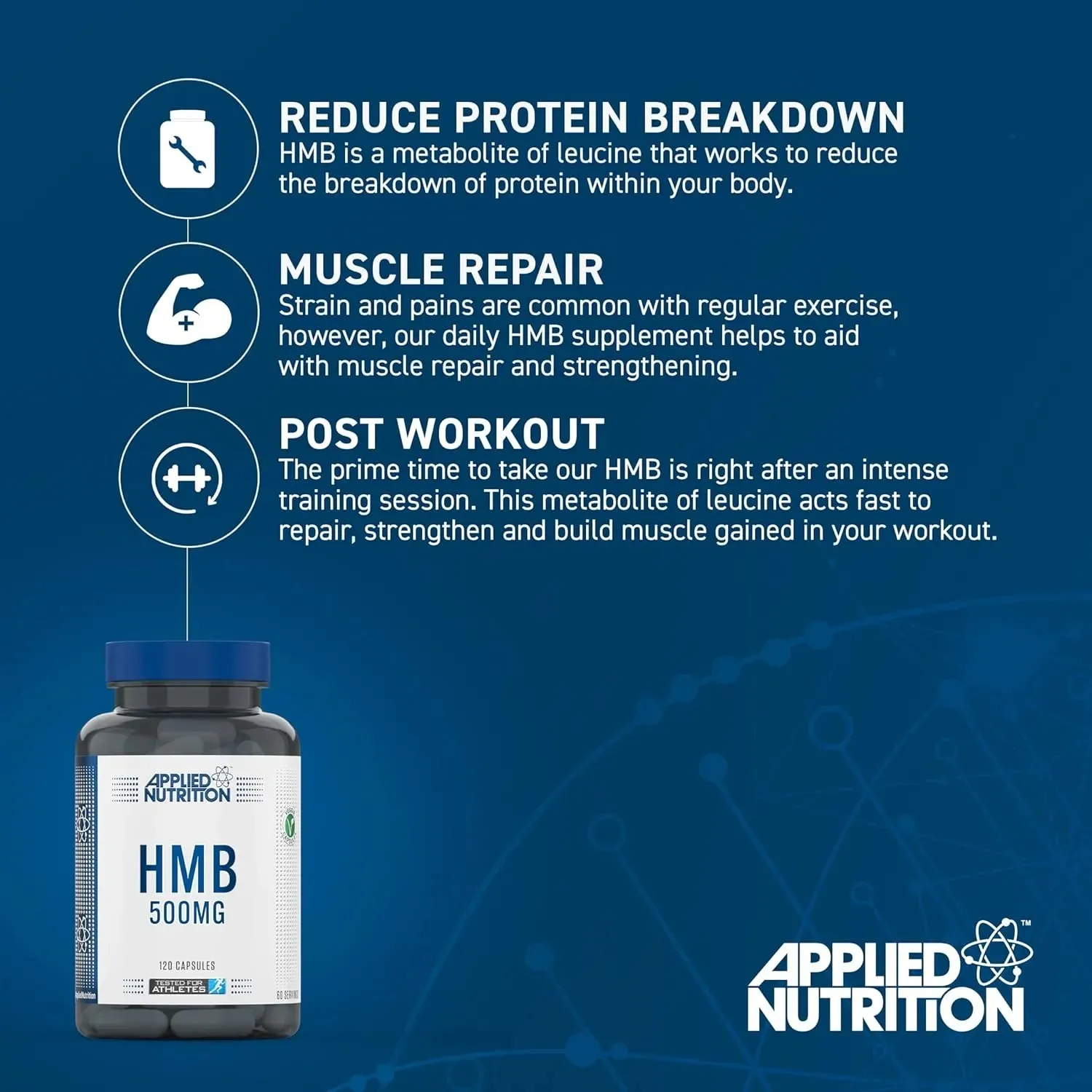 Applied Nutrition HMB 500mg