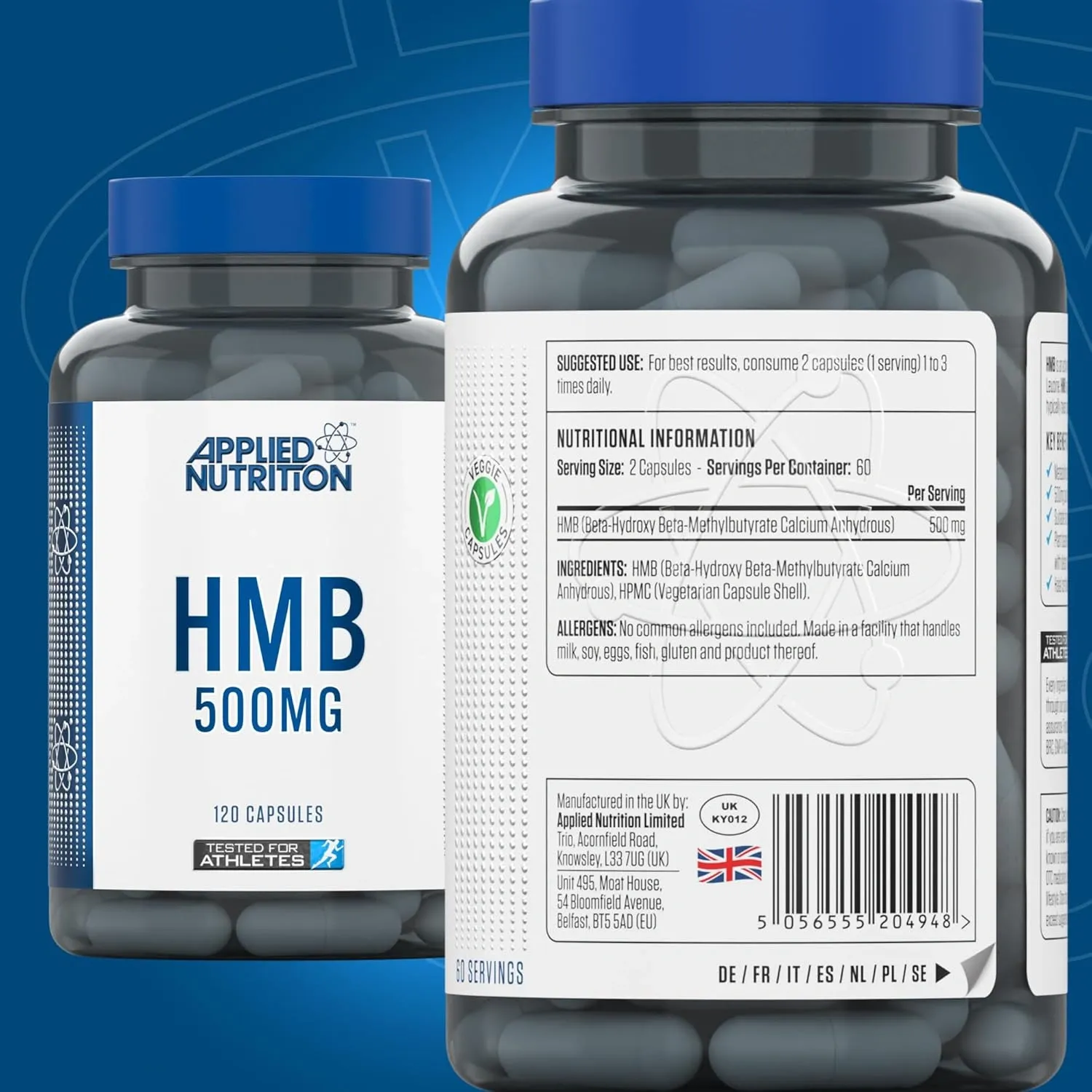 Applied Nutrition HMB 500mg