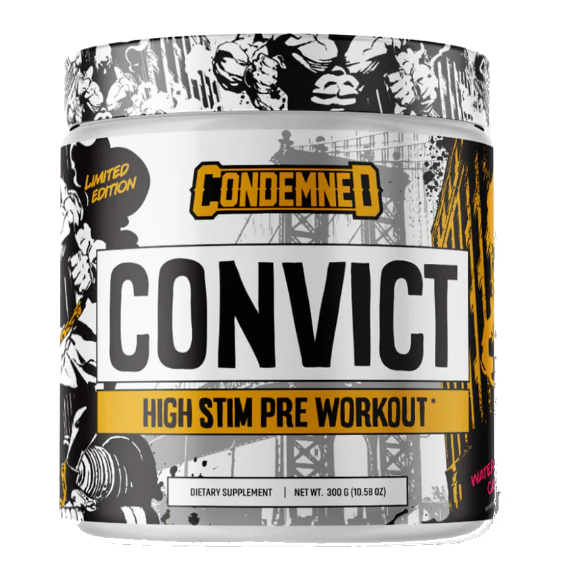 Condemned Labz Convict High Stim Pre-Workout – 50 Servings