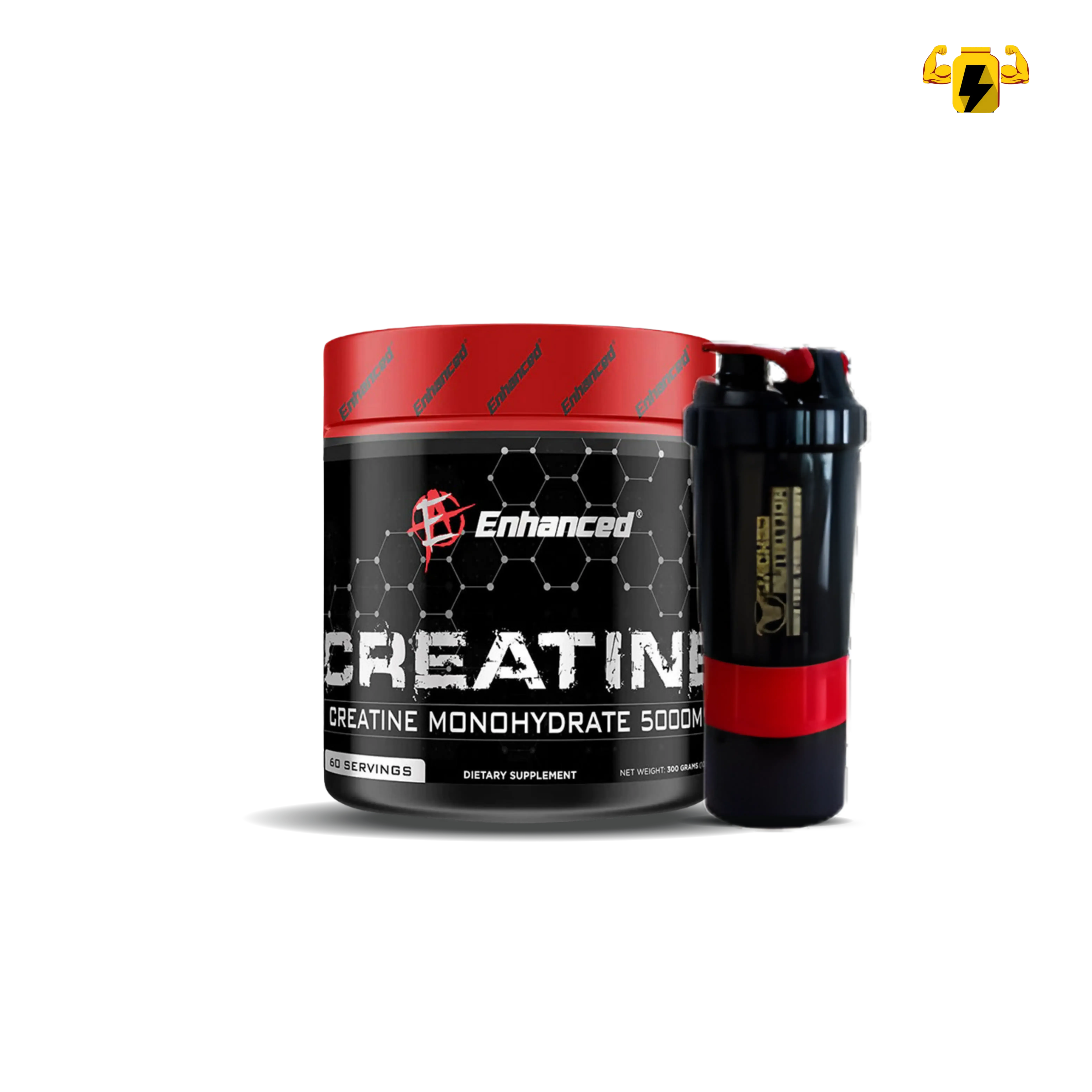 Enhance creatine & spider shaker combo 