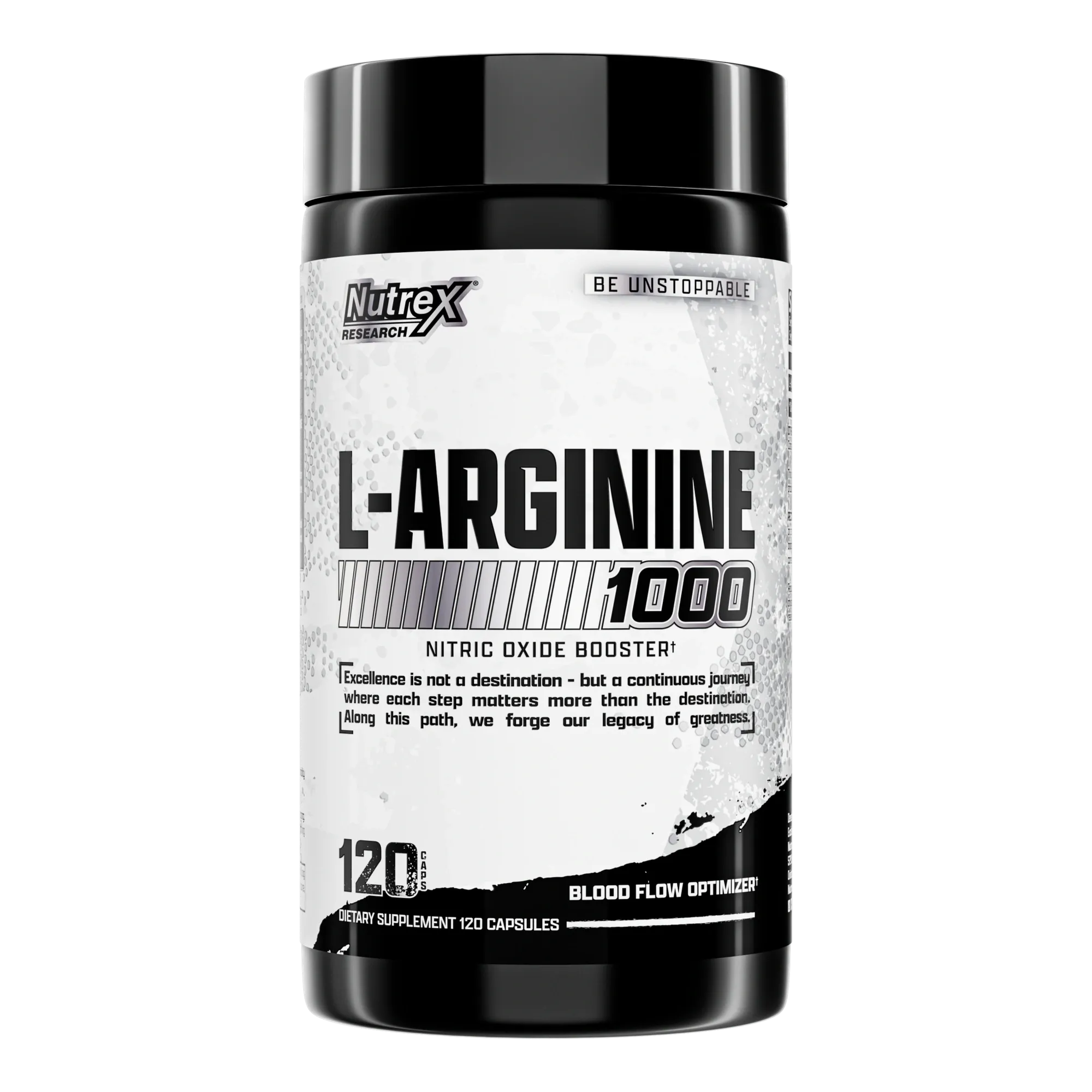 Nutrex Research L-Arginine 1000 - 120 Capsules (60 Servings)