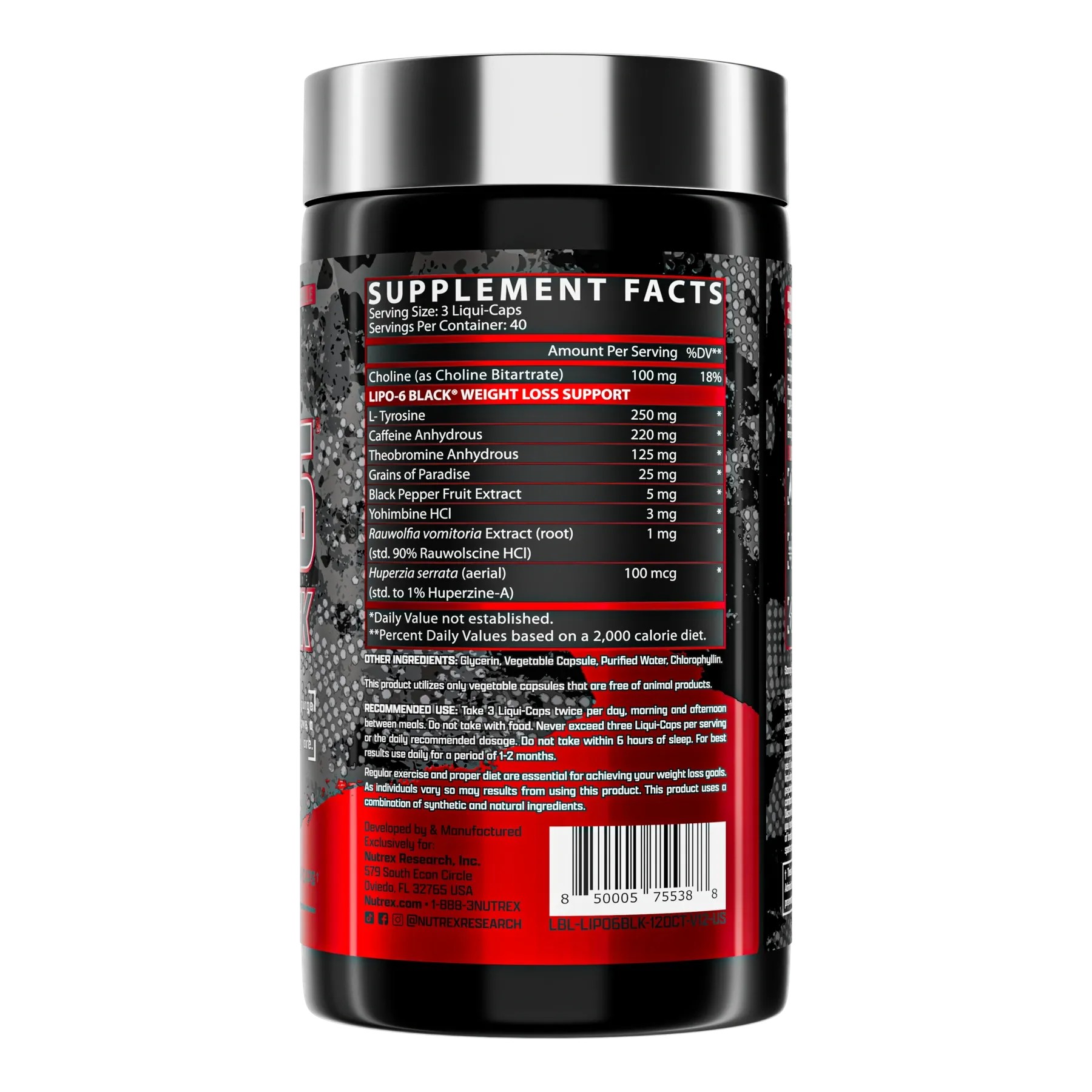 Nutrex Lipo-6 Black