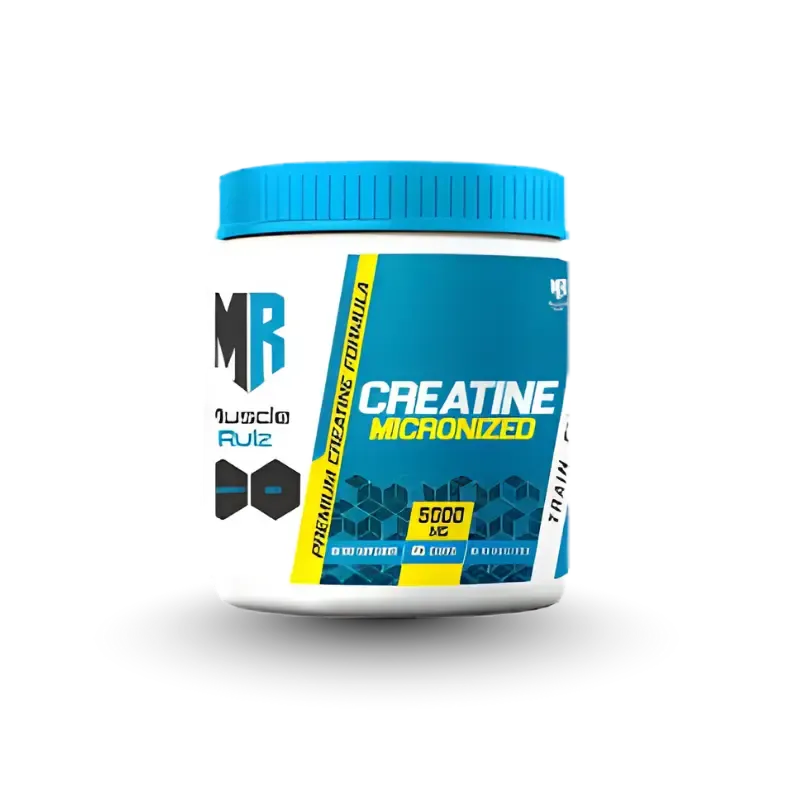 Muscle Rulz Micronized Creatine Monohydrate – 300g (60 Servings)