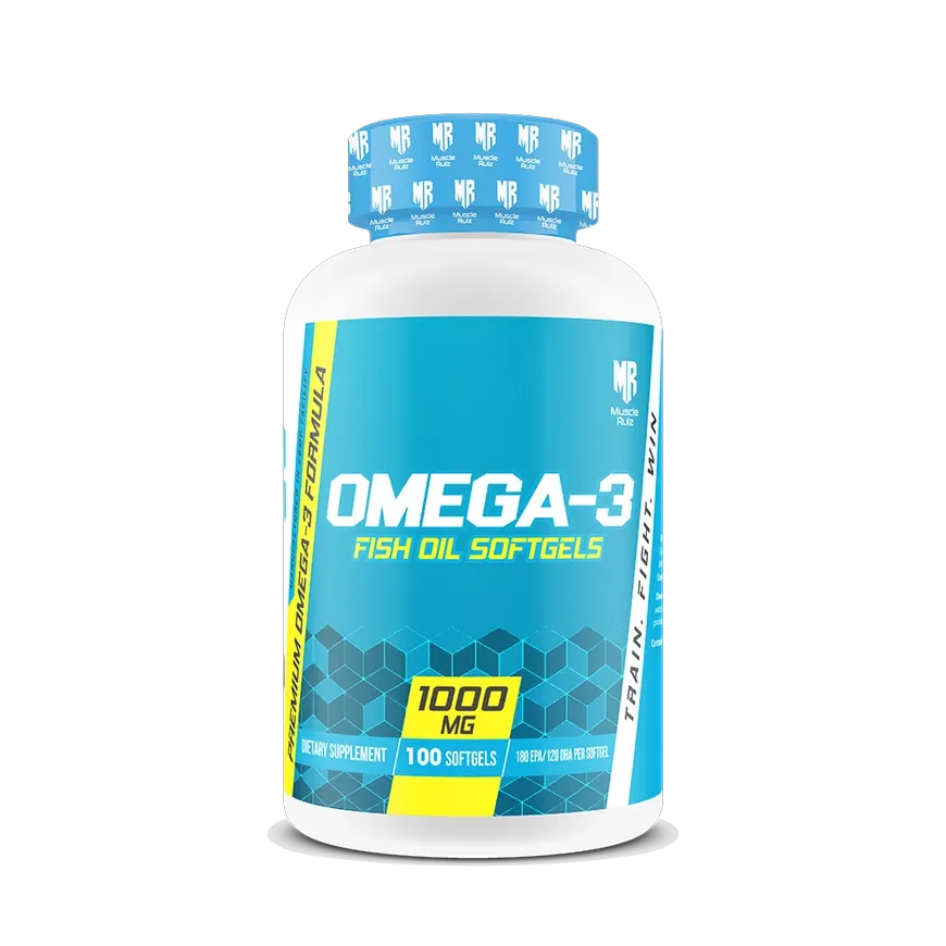 Muscle Rulz Omega-3 Fish Oil 1000mg