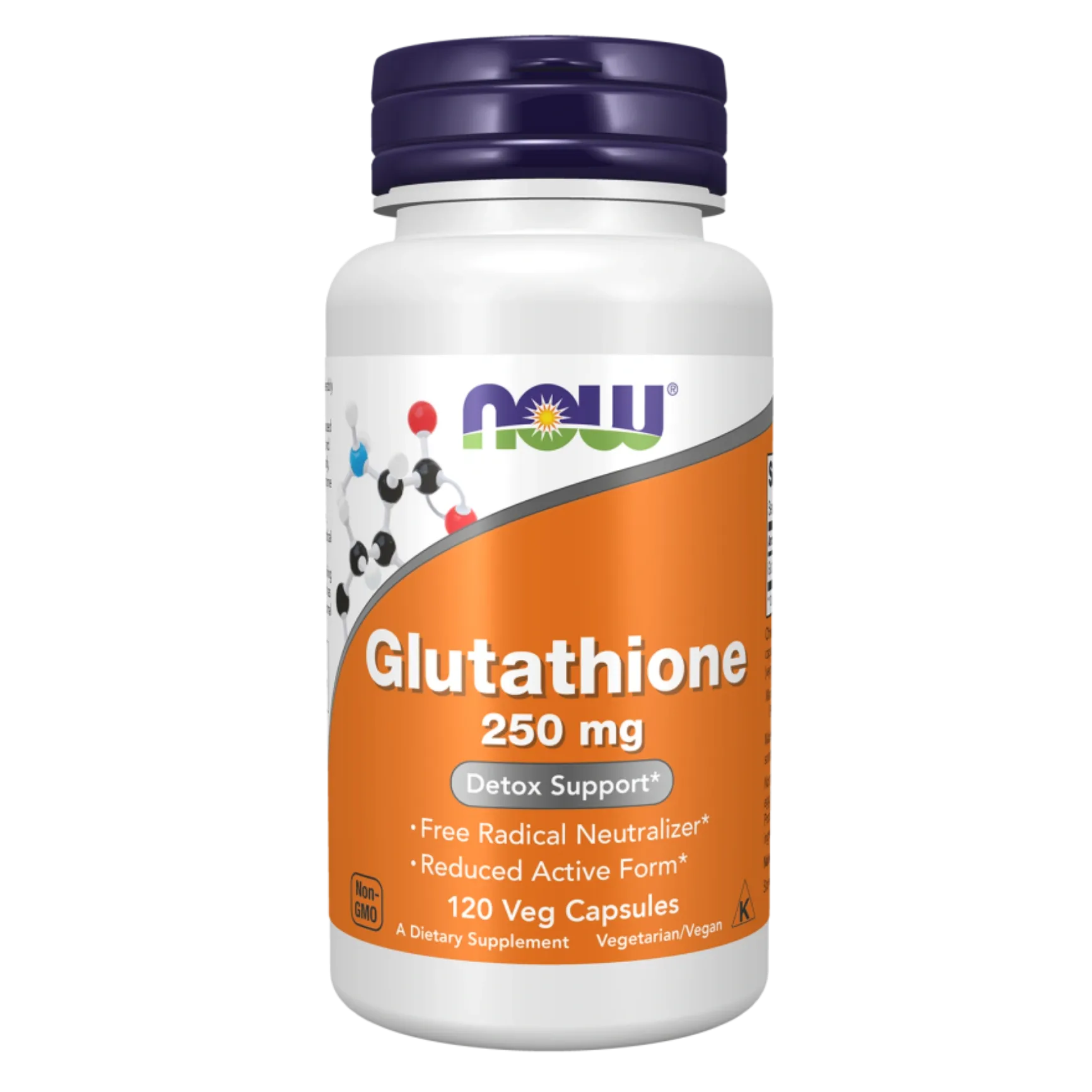 NOW Foods Glutathione 250mg - 60 / 120 Veg Capsules (60 / 120 Servings)