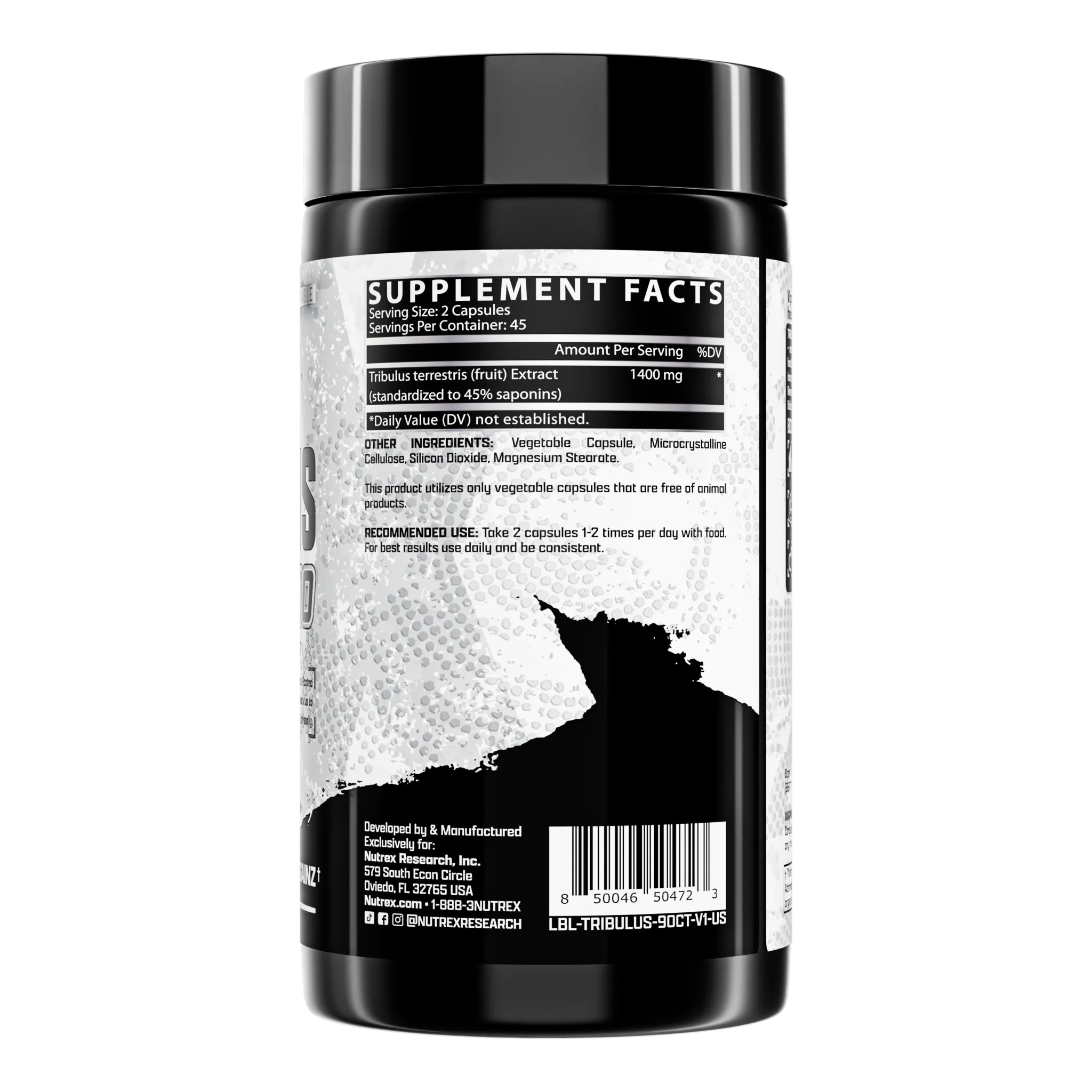 Nutrex Research Tribulus 1400 - 90 Capsules (45 Servings)