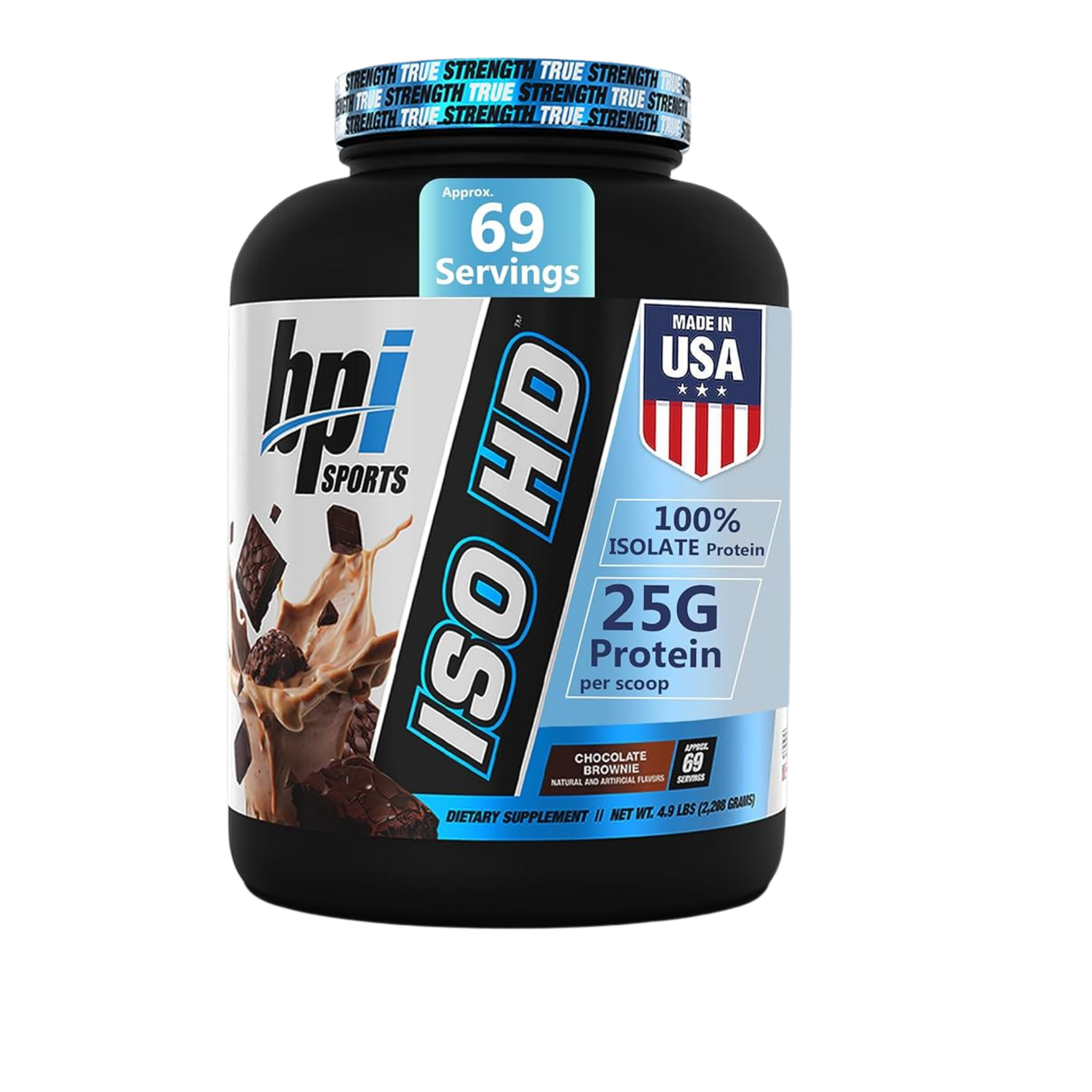 BPI ISO HD 5lb (69srv) Choco Brownie