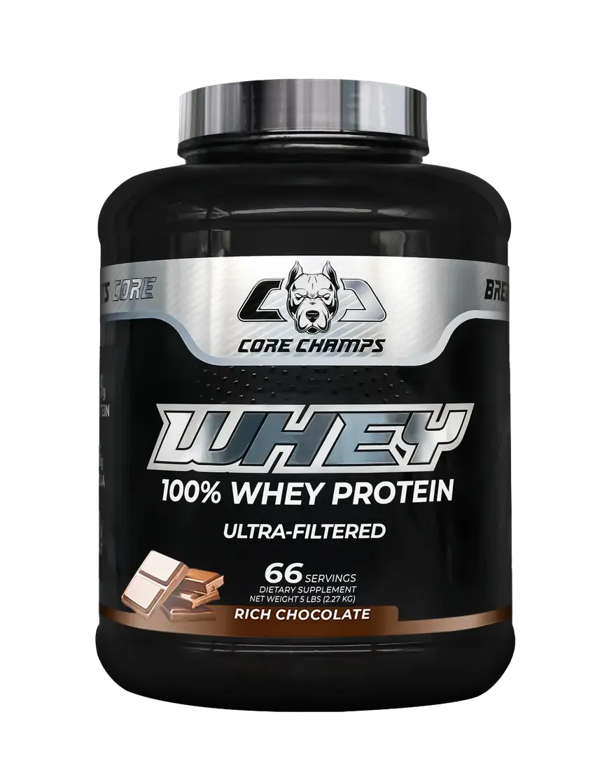 Core Champs Whey 100% Whey Protein – Ultra-Filtered, 5 lbs