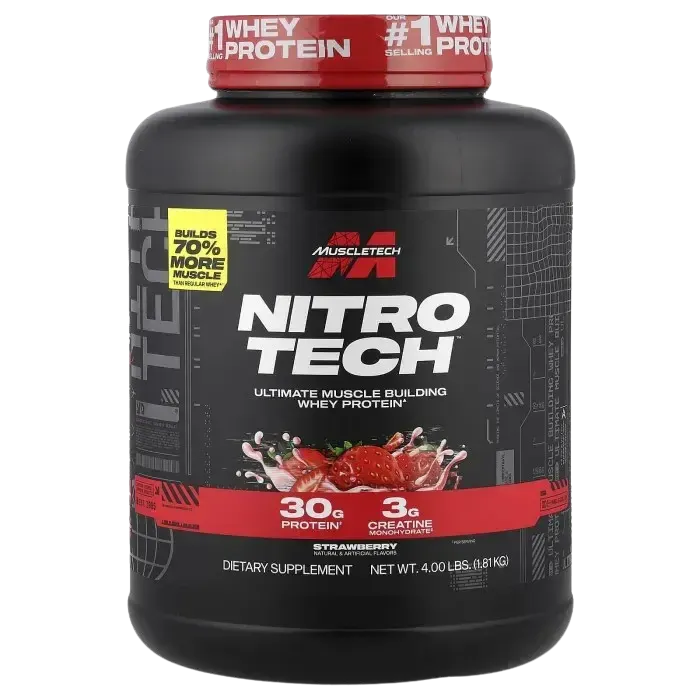 Muscle Tech Nitro Tech Performance Series Cookies And Cream 4 Lb