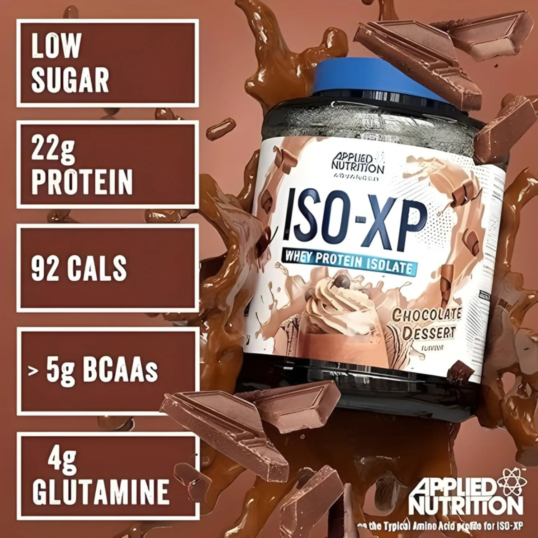 Applied Nutrition ISO-XP Whey Protein Isolate 1.8kg (72 Servings)