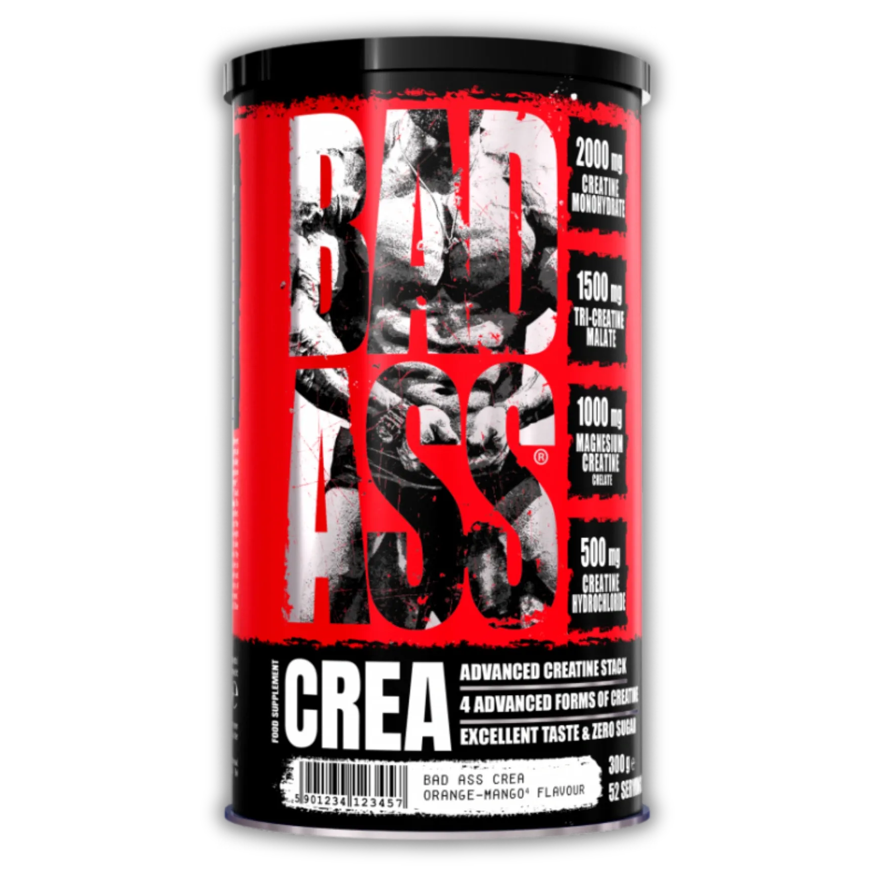 BAD ASS CREA Creatine Matrix – 300g (52 Servings)
