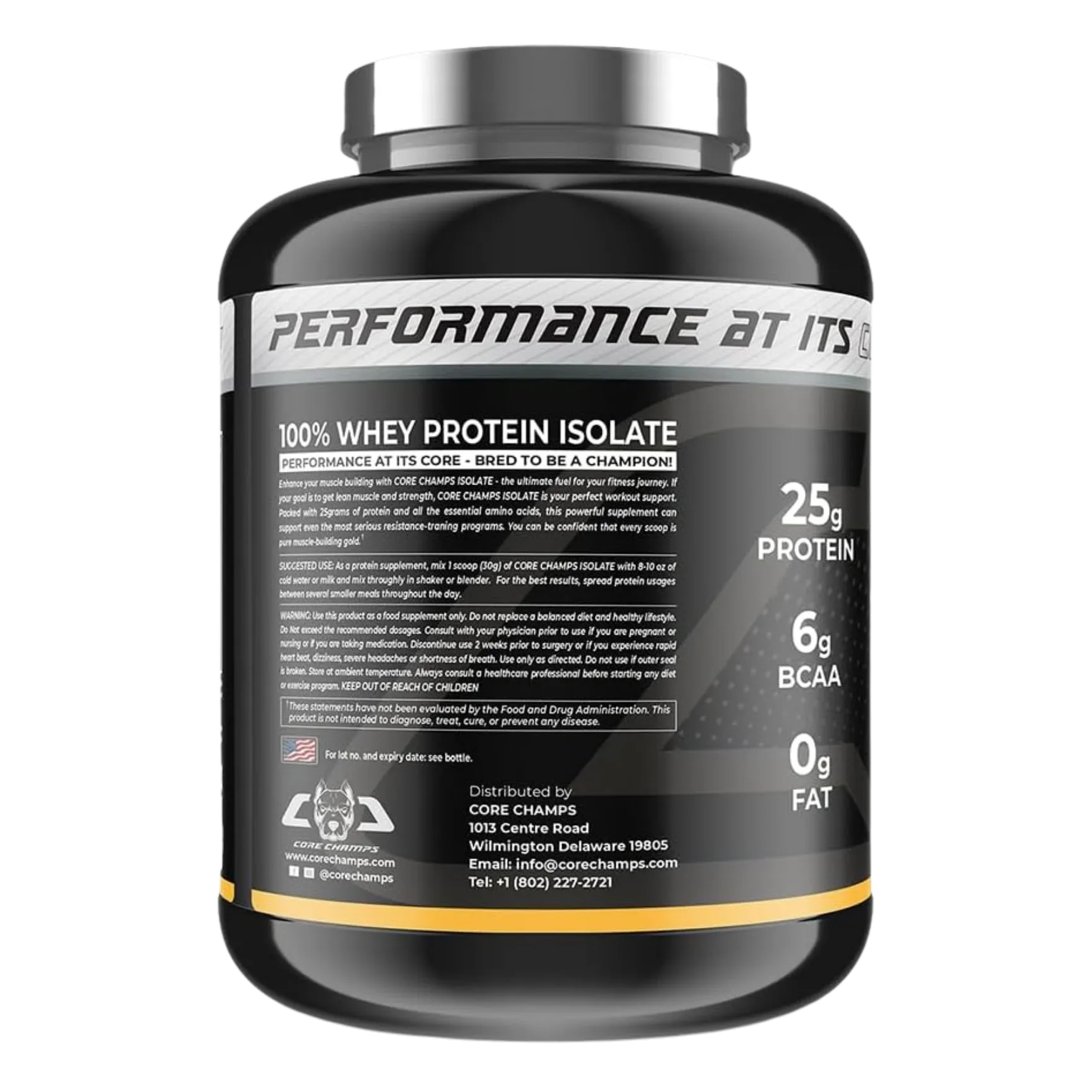 Core Champs 100% Isolate Whey Protein
