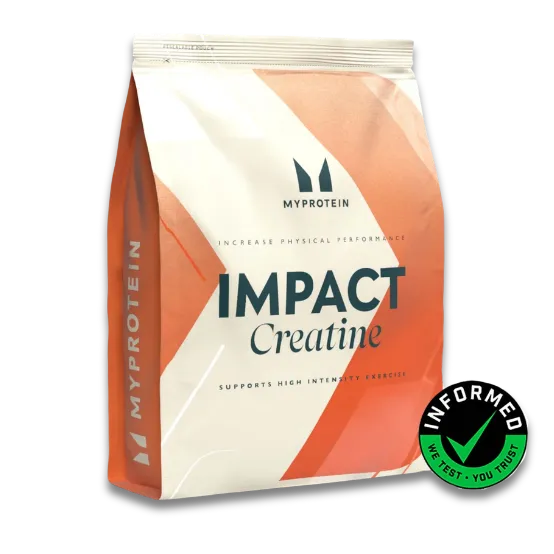 MyProtein Creatine Monohydrate Unflavoured – 500g (166 Servings)