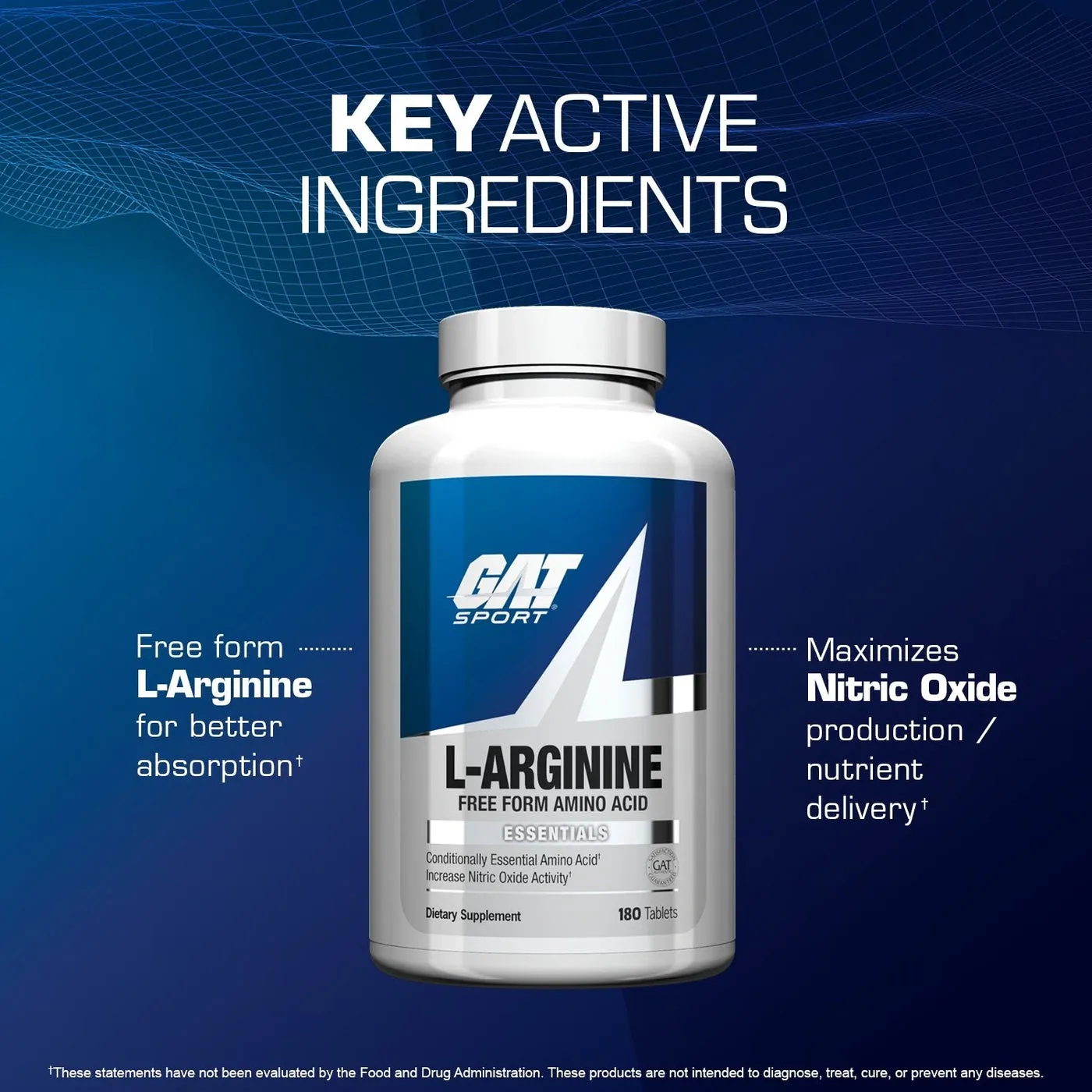 Gat Larginine 180 tab