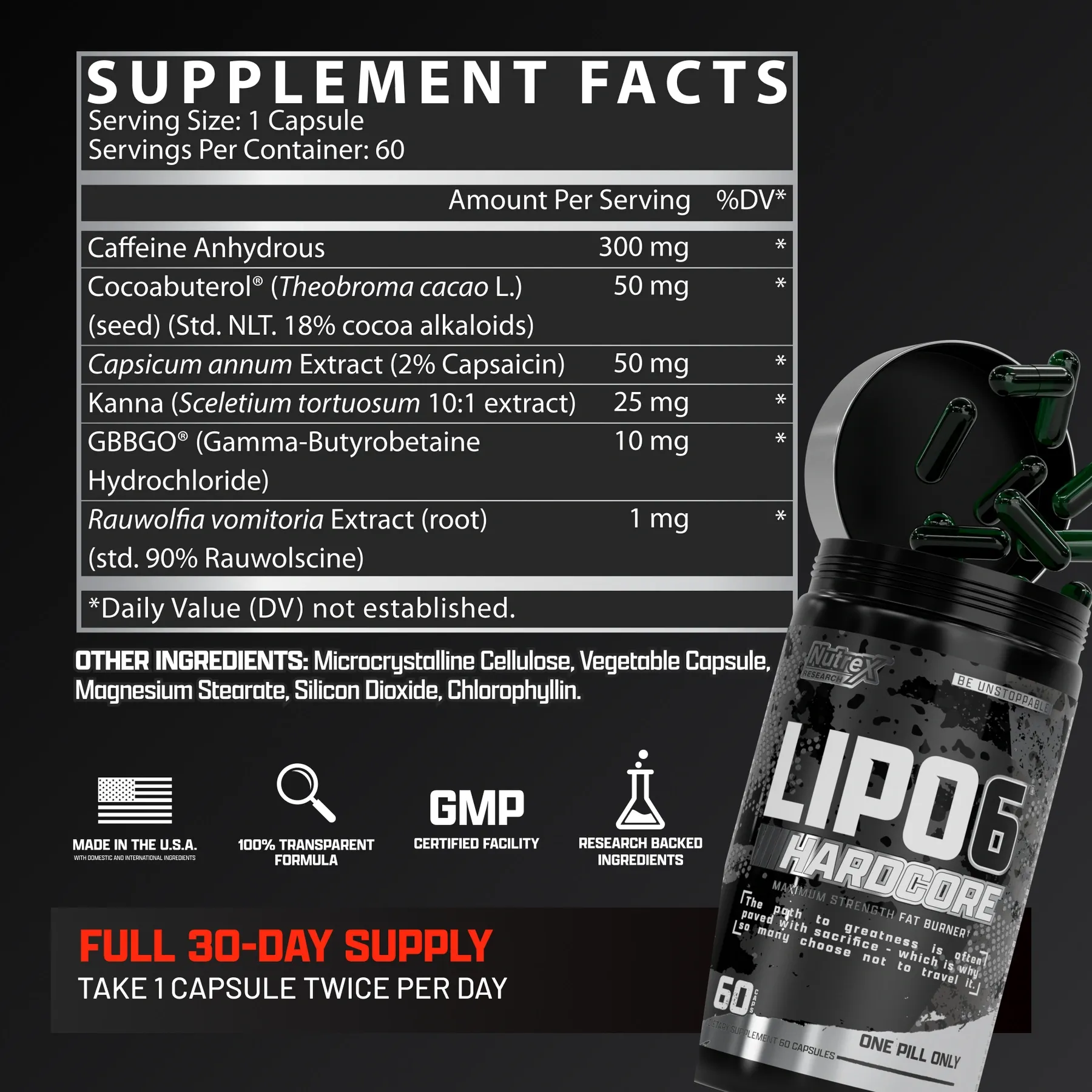 Nutrex Lipo-6 Hardcore