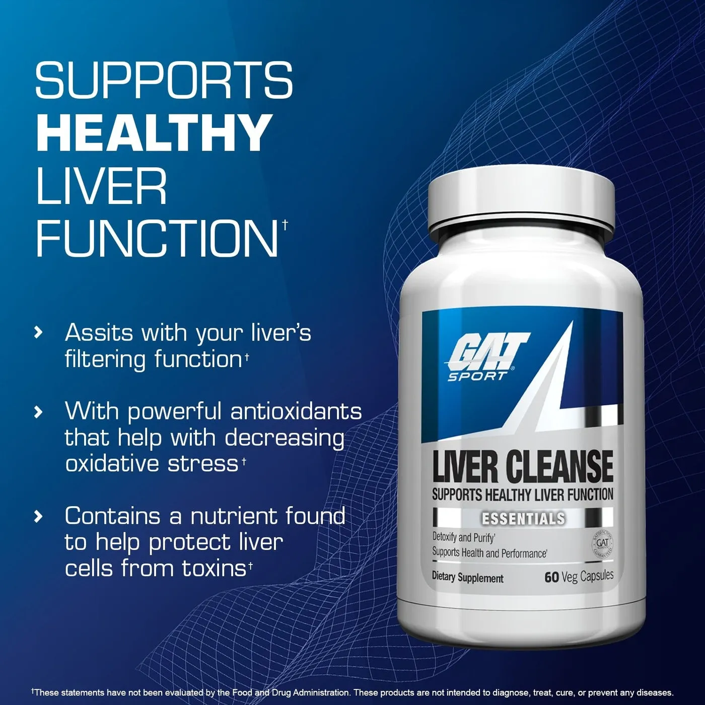 Gat liver care 60 cap