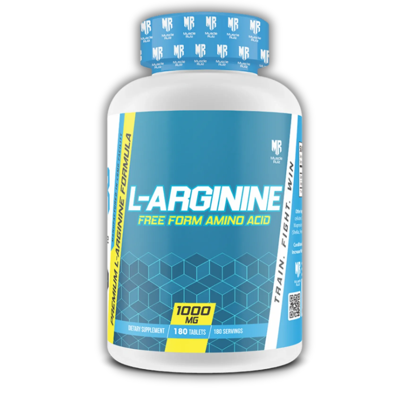 Muscle Rulz L-Arginine 1000mg - 180 Tablets