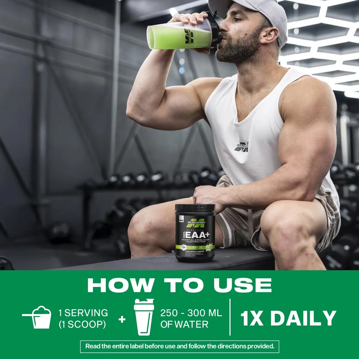 MuscleTech Platinum 100% EAA+ — 387g (30 Servings)