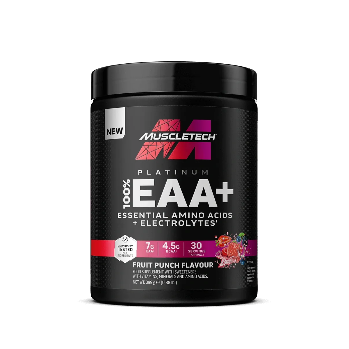 MuscleTech Platinum 100% EAA+ — 387g (30 Servings)