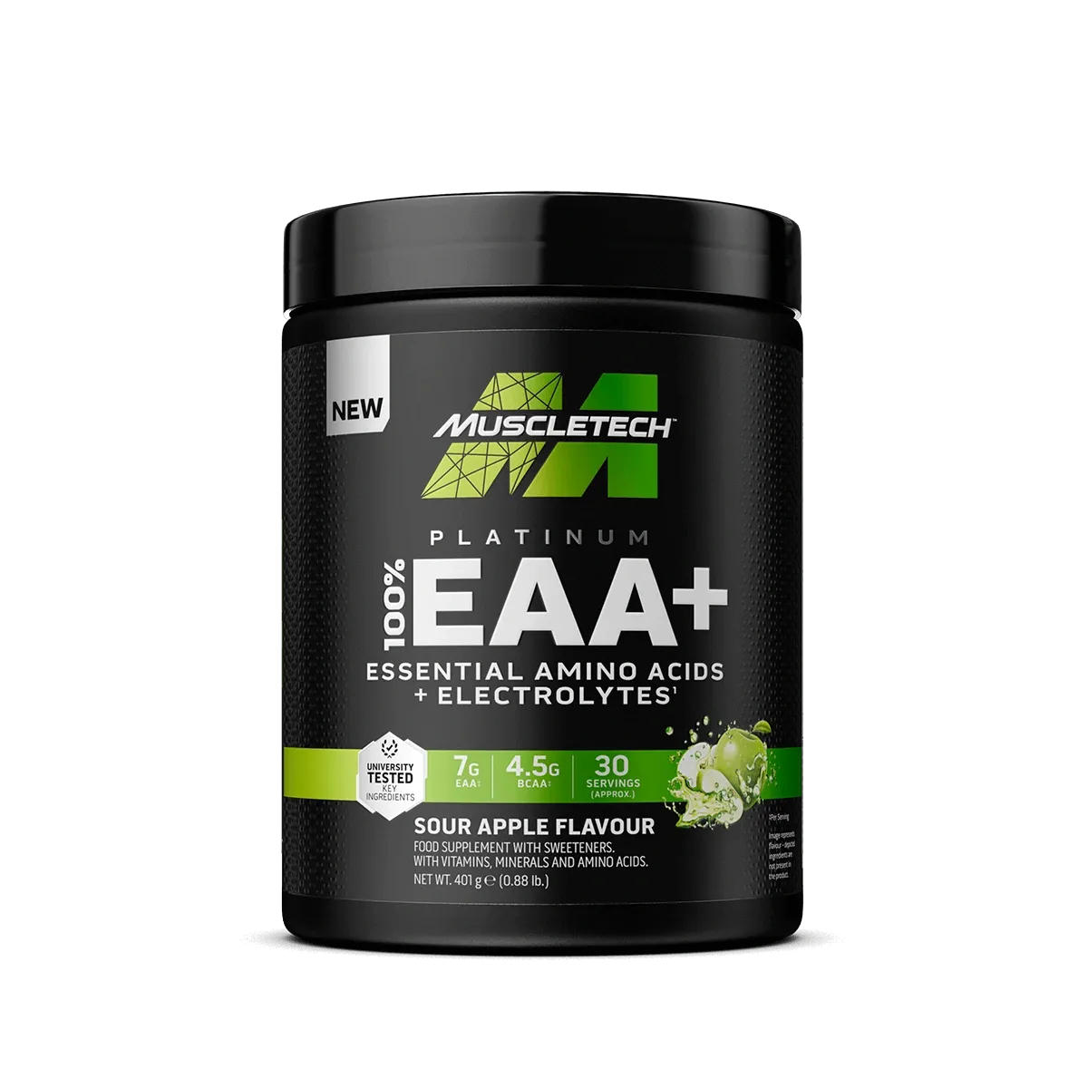 MuscleTech Platinum 100% EAA+ — 387g (30 Servings)