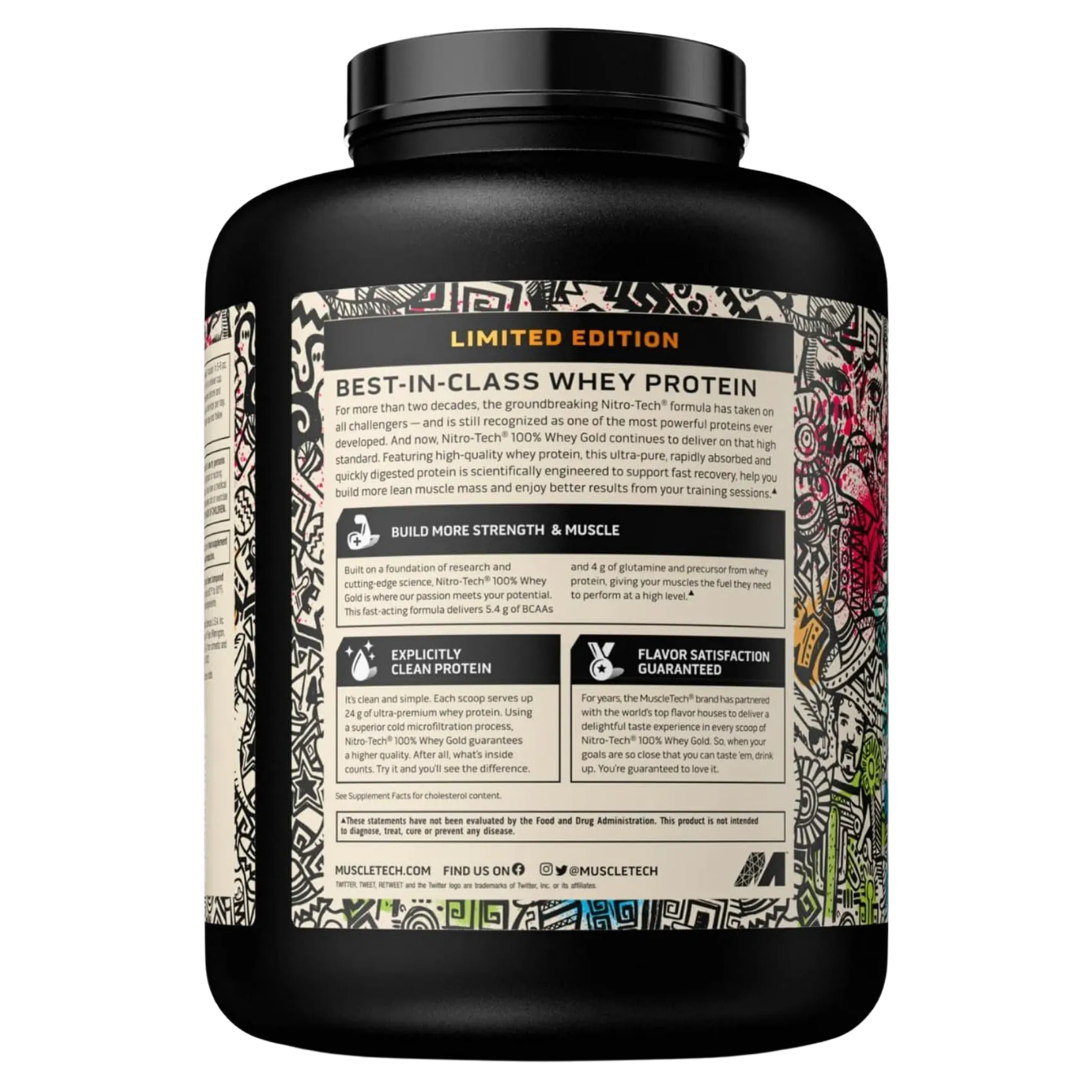 MuscleTech Nitro-Tech 100% Whey Gold