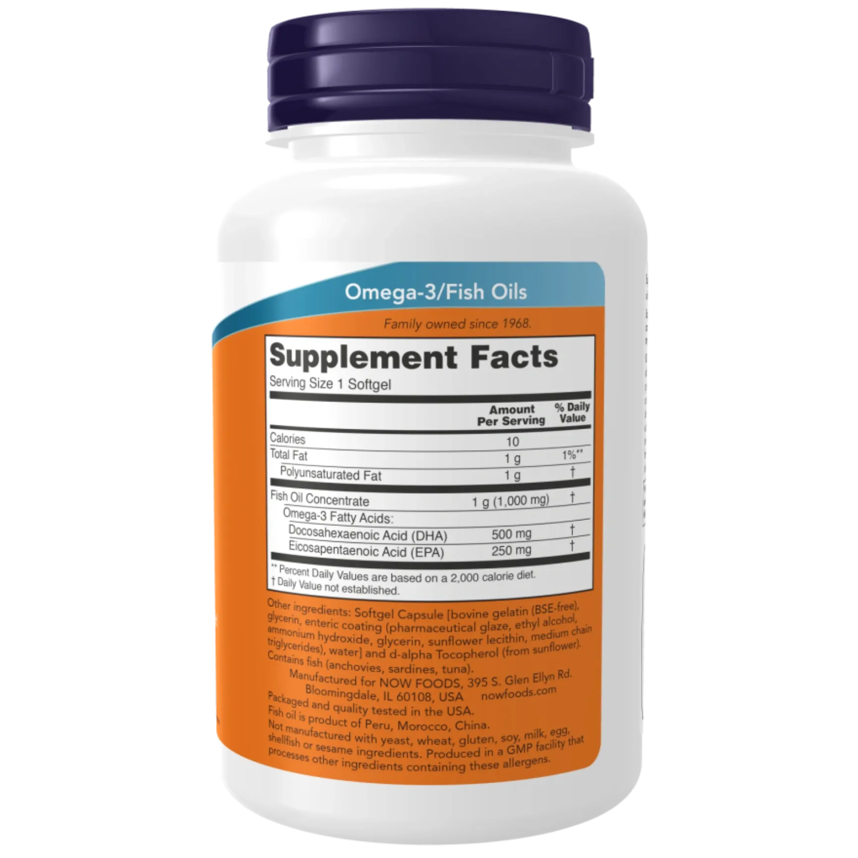 NOW Foods DHA-500 Fish Oil